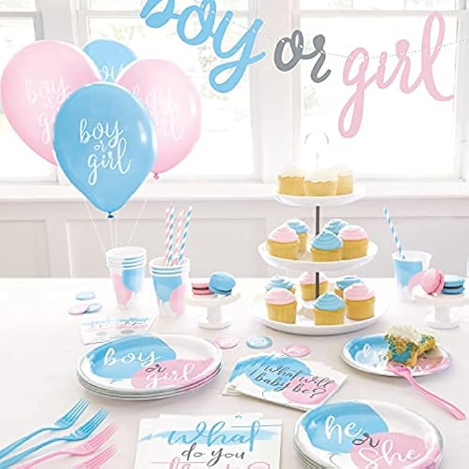 GENDER REVEAL PARTY NAPKIN - Image 2